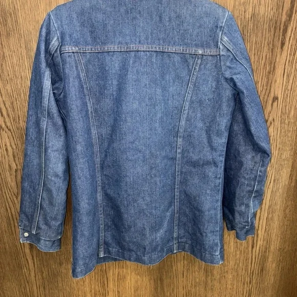 Men's Vintage Wrangler 70’s Wrangle Wrange Coat Size Small - Picture 3 of 5